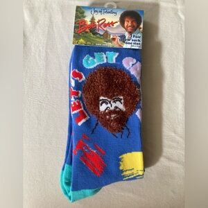 Bob Ross Unisex Adult Crew Socks